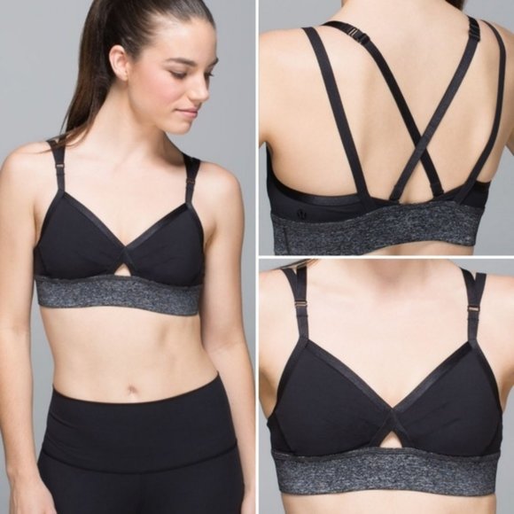 lululemon athletica Other - Lululemon If You're Lucky Bra in Black